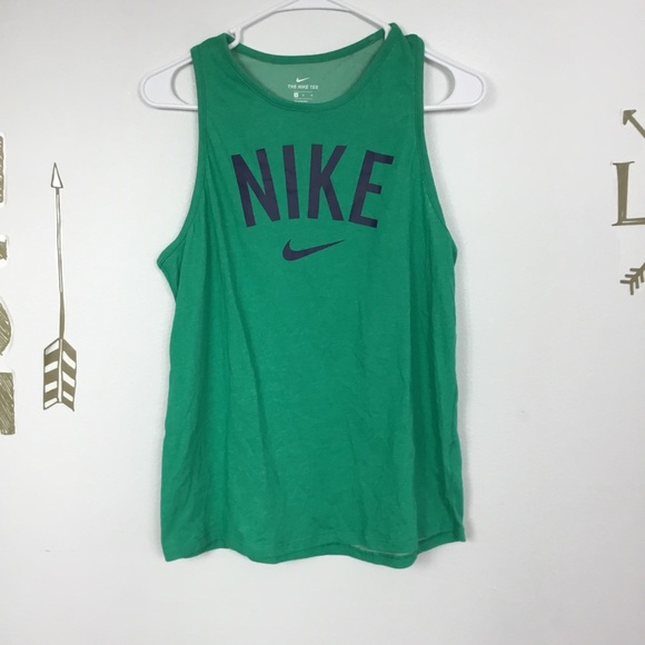 the nike tee athletic cut tank
